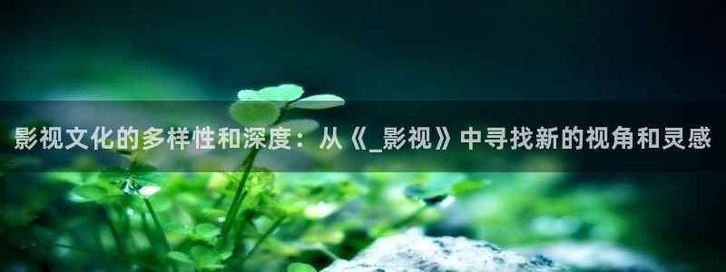 伦理视频日本：影视文化的多样性和深度：从《_影视》中寻找新的视角和灵感